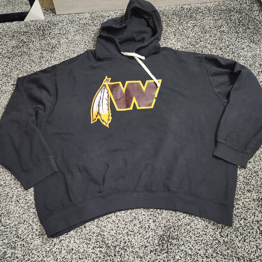 washington commanders hoodie, Comfort Colors Mens/ Unisex 2xl Black Soft Fleece